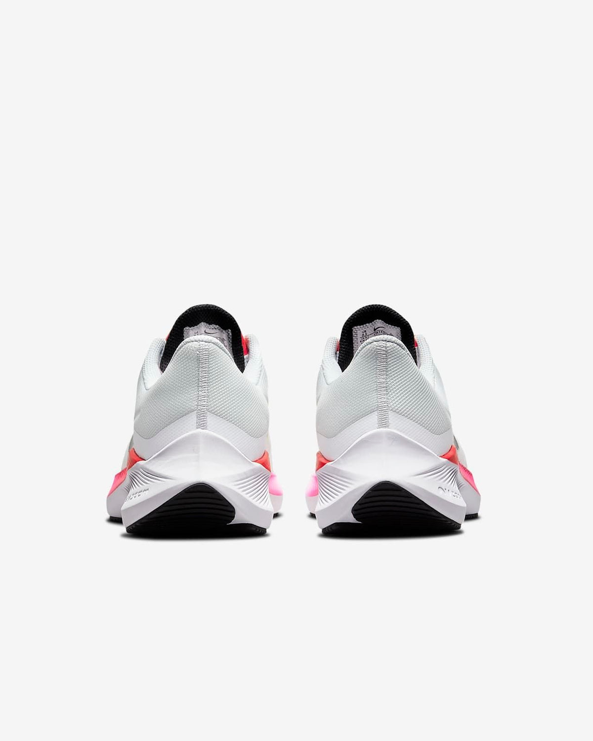 Nike Zoom Winflo 8 Running Shoes in White Pink CW3419-100 - product image from the listing.