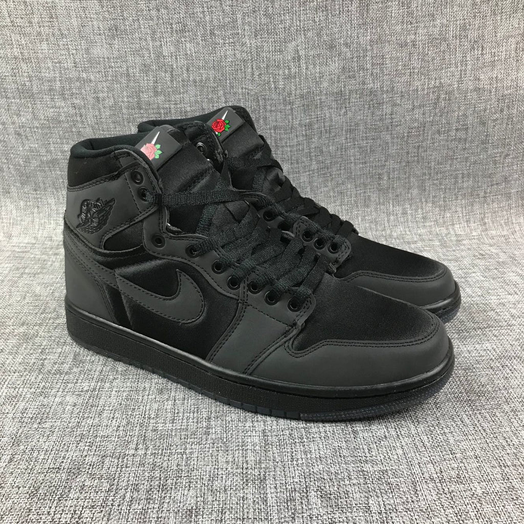 Black Rose Sneakers - Air Jordan 1 Retro High - product image from the listing.