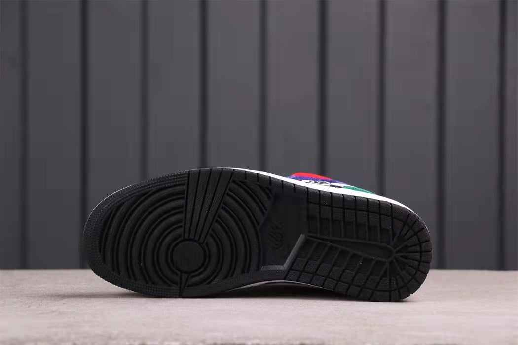Air Jordan 1 Mid SE EDG Multicolor Sneakers - product image from the listing.