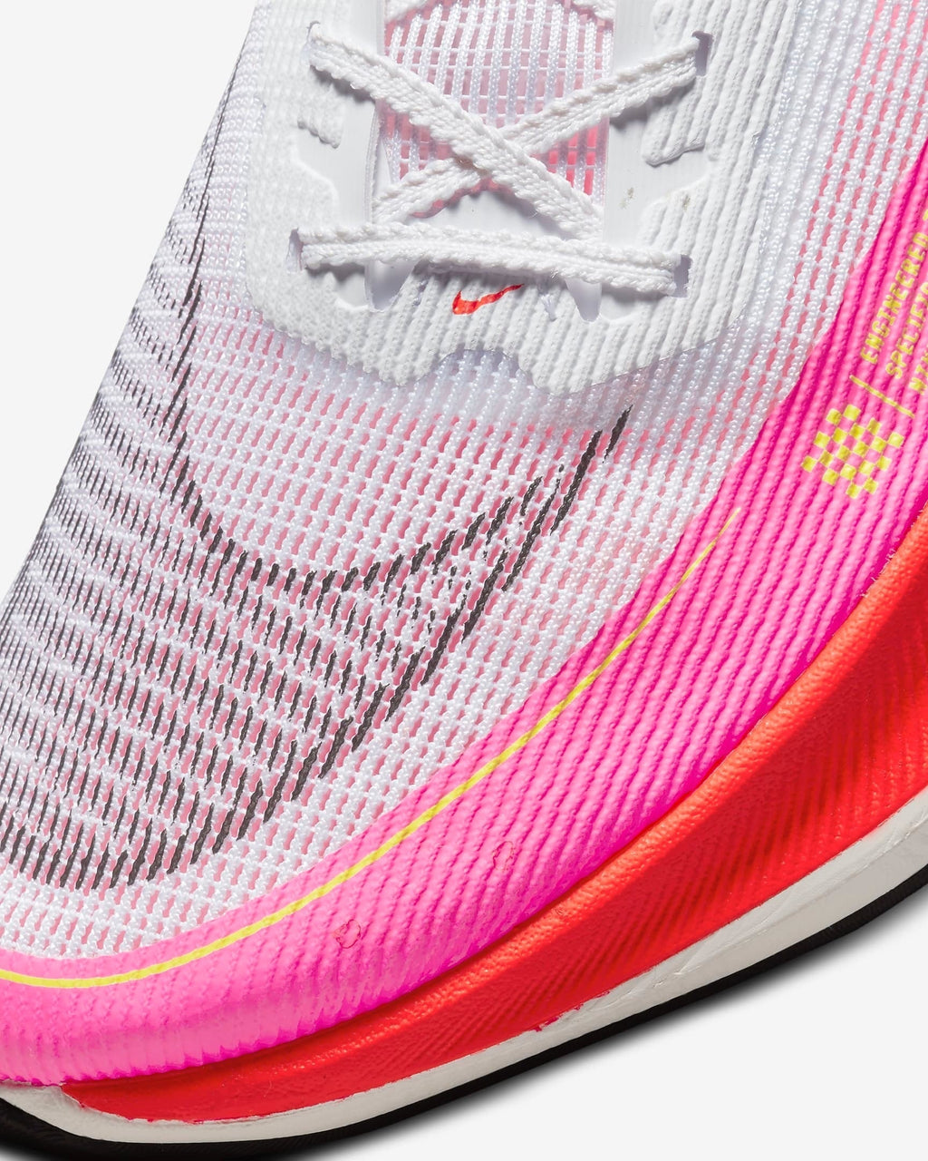 Nike ZoomX Vaporfly NEXT% 2 Rawdacious Shoes for Running DJ5457-100 - product image from the listing.