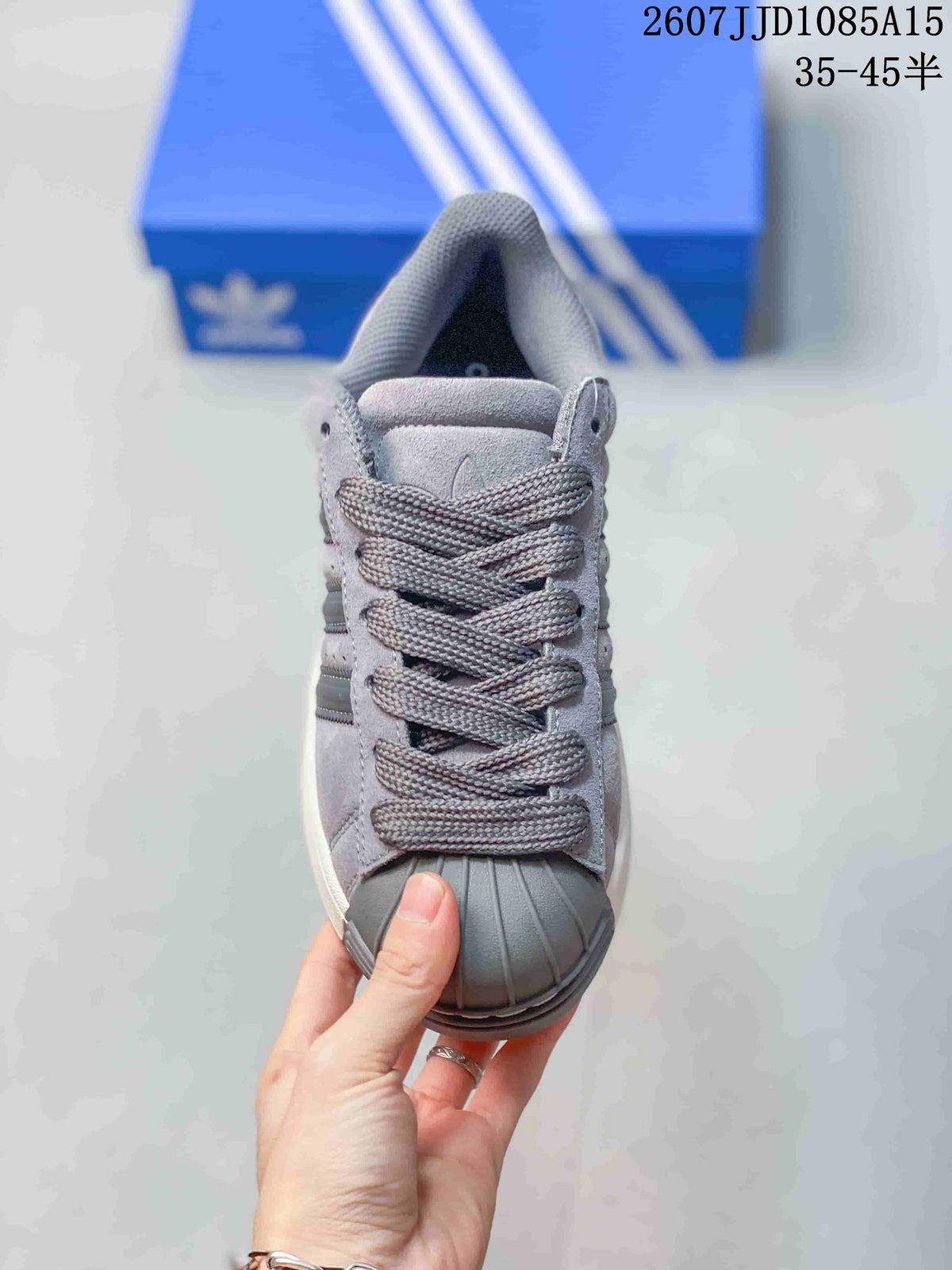 Adidas Superstar XLG Sneakers in Grey JR7444 - product image from the listing.