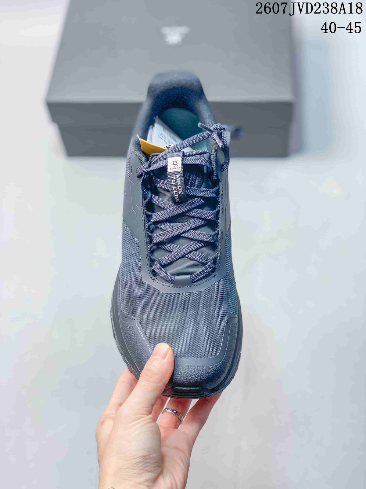 Kailas Expedition Low-Top Hiking Shoes in Dark Gray 2607JVD238A18 - product image from the listing.