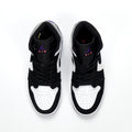 Air Jordan 1 High Sneakers Black White Purple 852542-105 - product image from the listing.