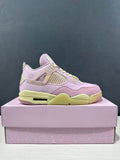 Air Jordan 4 Retro Pink Sneakers IB6716-600 - product image from the listing.
