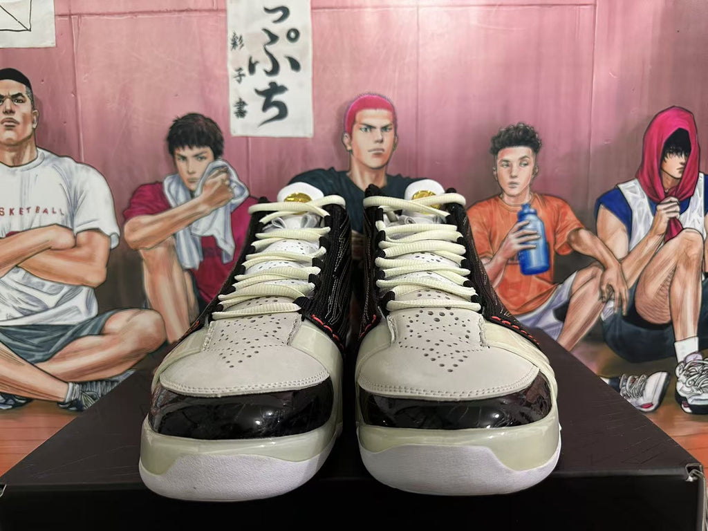 Basketball Sneakers in Black, Yellow, and in Cream - product image from the listing.