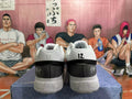 Nike GT Cut Academy Basketball Shoes in White Black - product image from the listing.