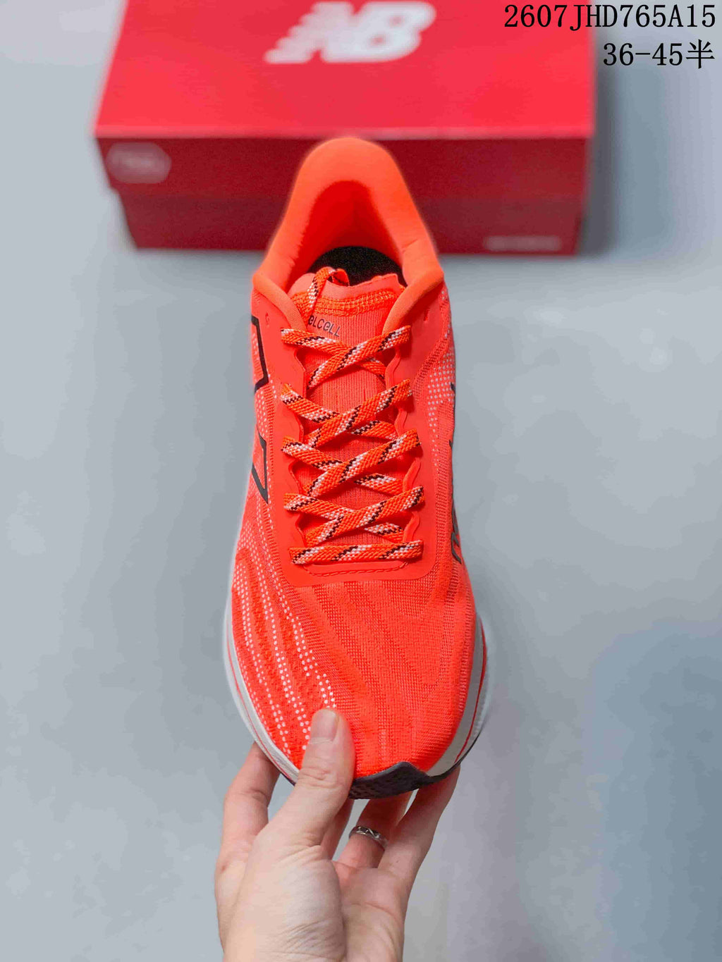 New Balance RC Elite MFCXLK4 Orange Racing Shoes for Running - product image from the listing.