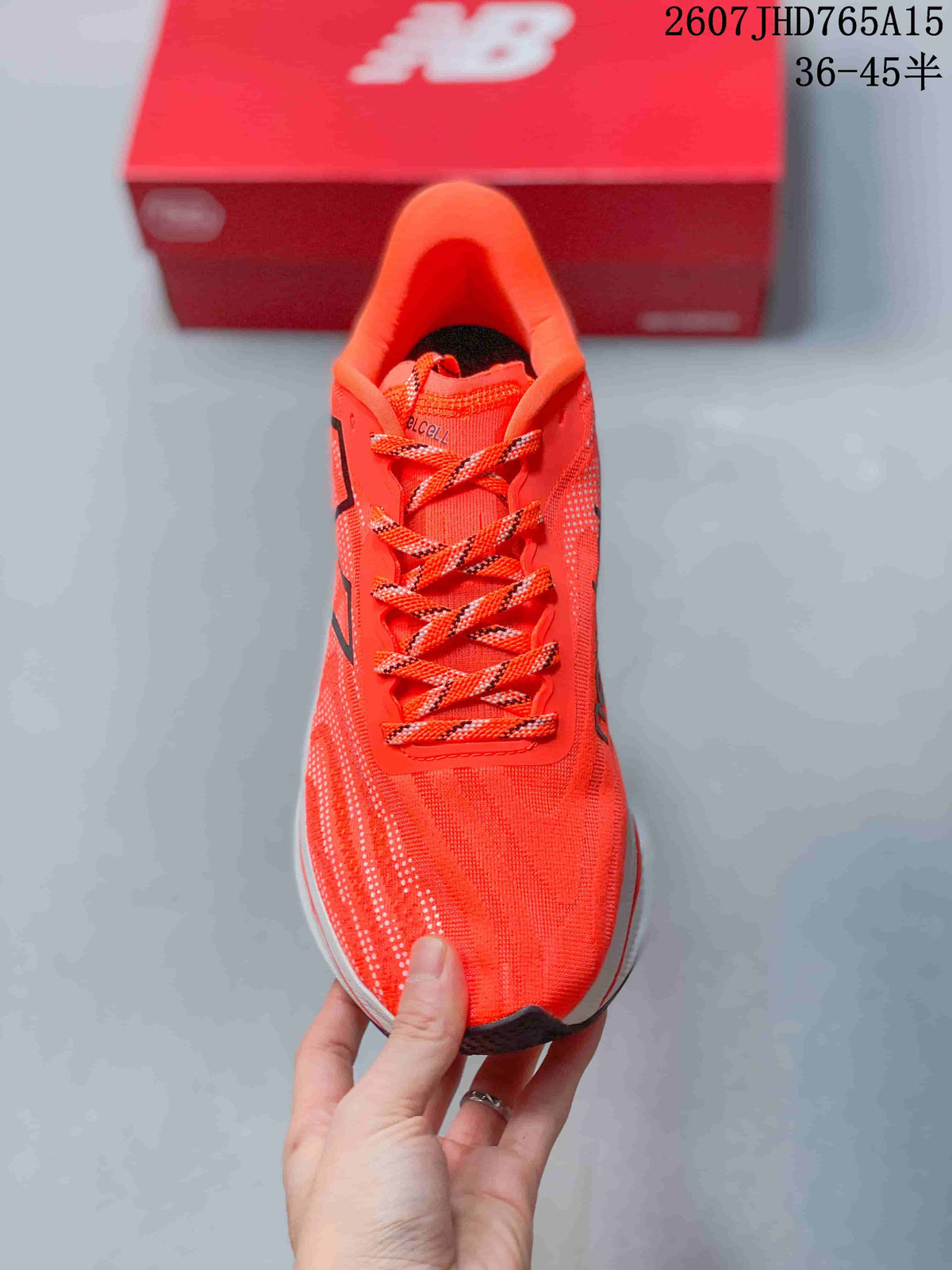 New Balance RC Elite MFCXLK4 Orange Racing Shoes for Running - product image from the listing.