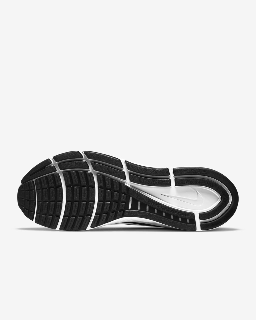 Nike Air Zoom Structure 23 Running Shoes in Black White CZ6720-001 - product image from the listing.