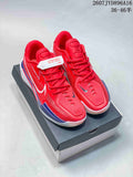 Nike Air Zoom G.T. Cut EP Basketball Shoes in Red White Blue - product image from the listing.