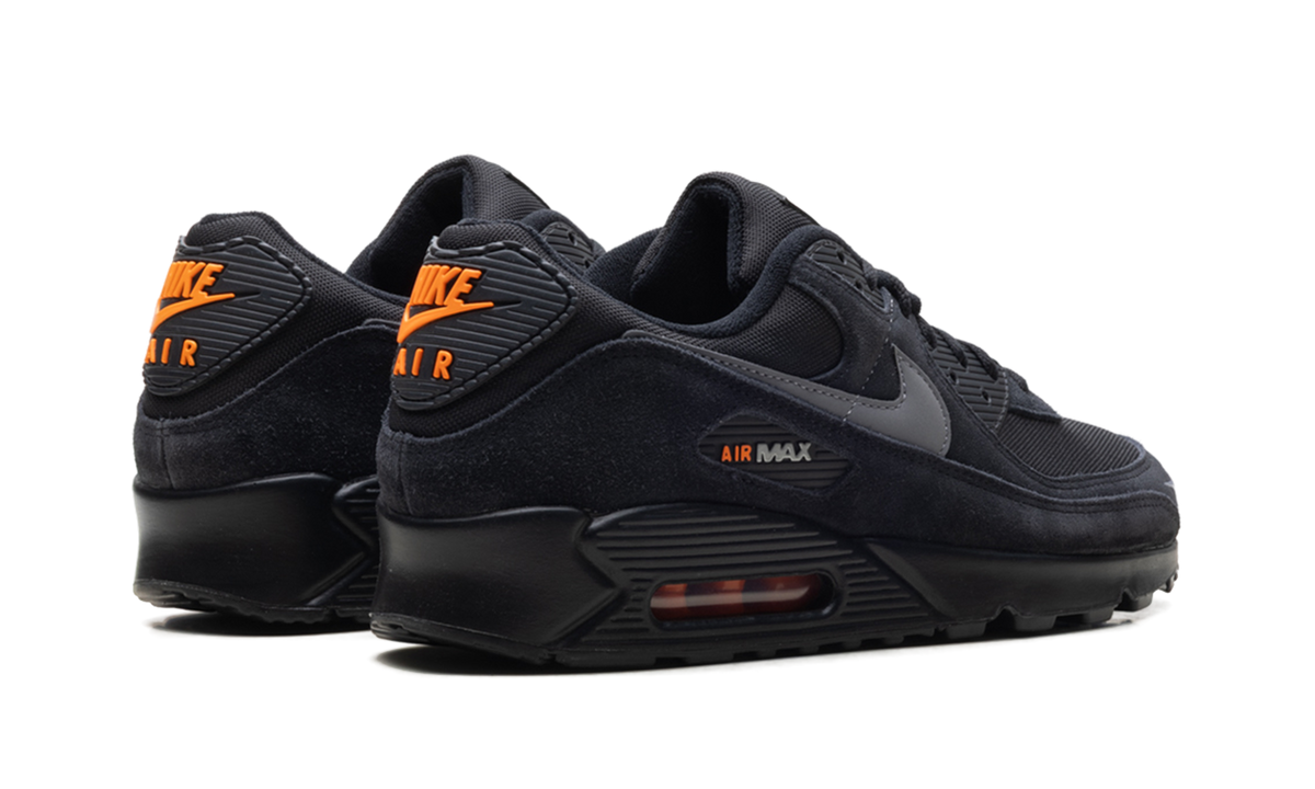 "Black Metallic Cool Grey Orange" Air Max 90 DO6706 010 - product image from the listing.