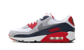"White/Cool Grey-university Red" AIR MAX 90 DM0029 117 - product image from the listing.
