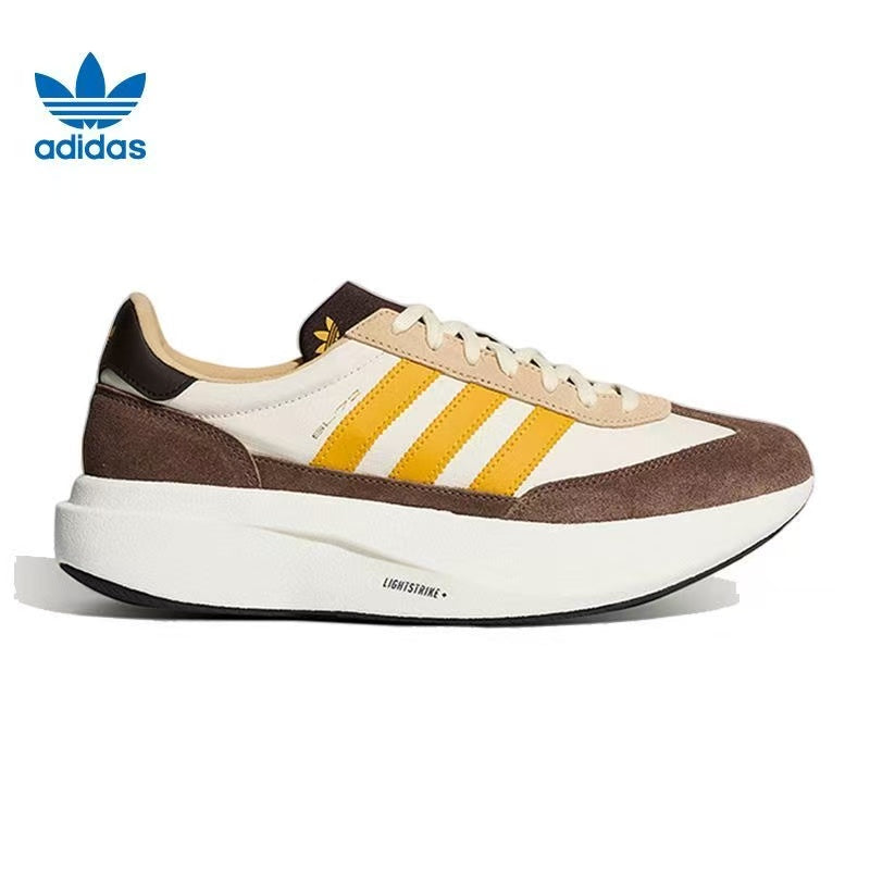 Adidas Lightstrike Running Sneakers in Brown, in Yellow and White - product image from the listing.