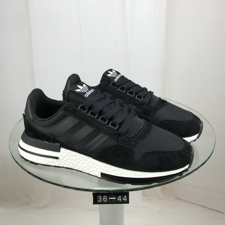 adidas ZX 500 RM Sneakers in Black White - product image from the listing.