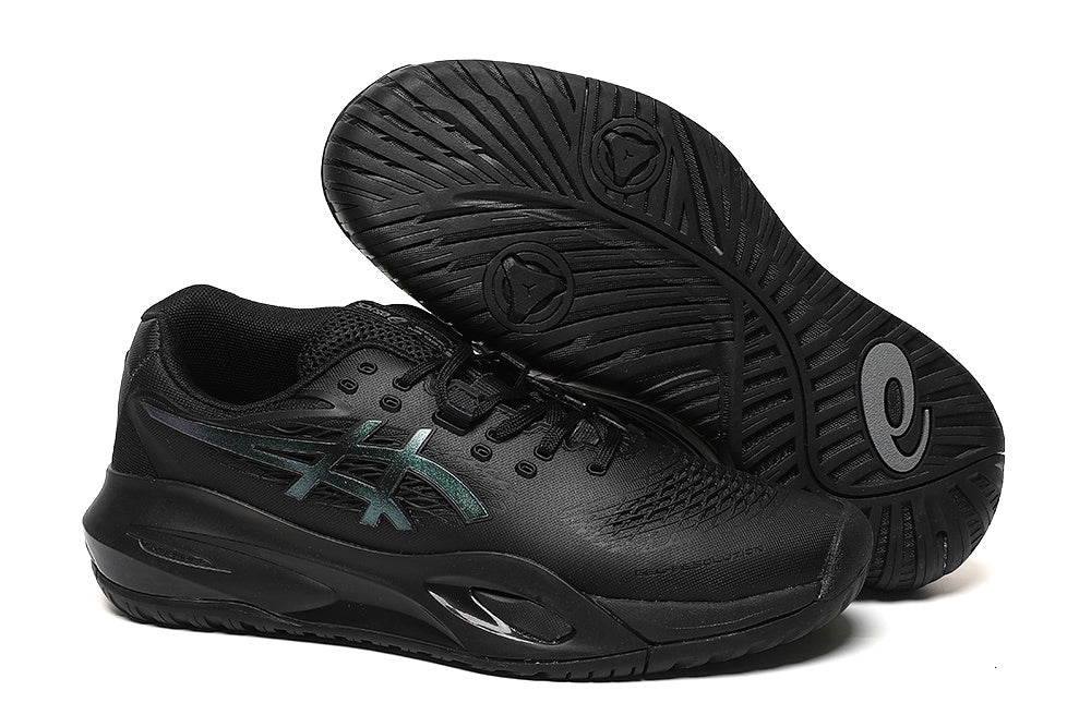 ASICS GEL-RESOLUTION Black Tennis Footwear - product image from the listing.