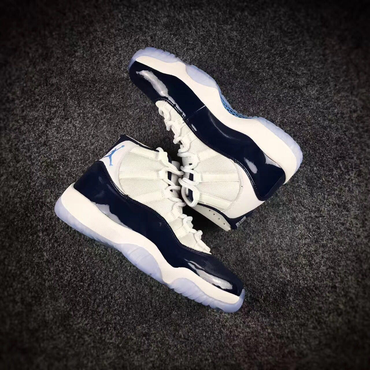 Air Jordan 11 Navy Sneakers - product image from the listing.