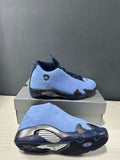 Air Jordan 14 Retro Howard PE Blue Sneakers IF5015-407 - product image from the listing.
