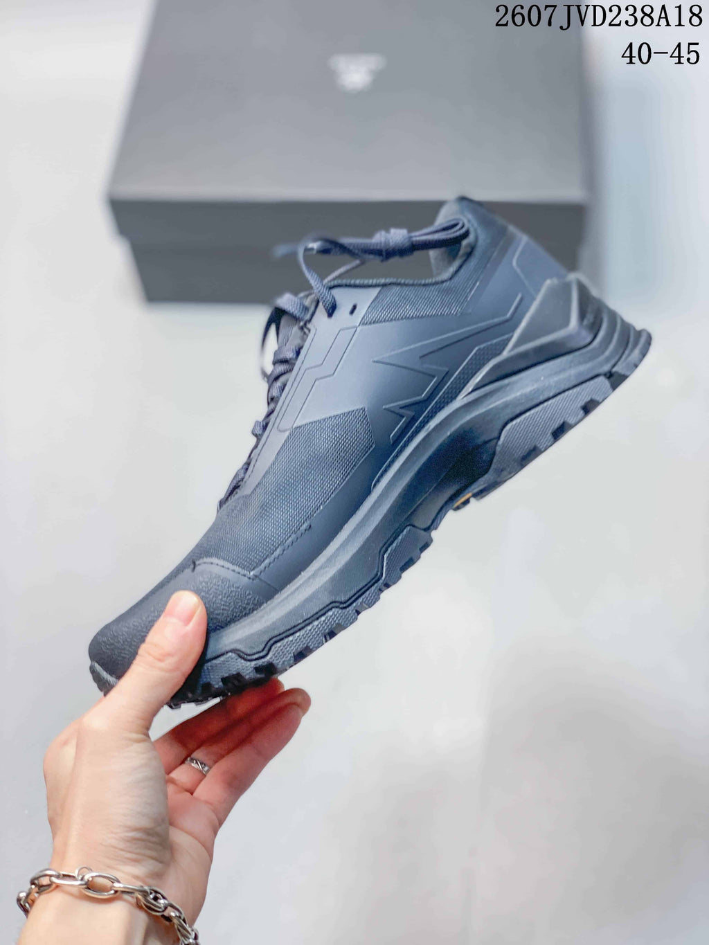 Kailas Expedition Low-Top Hiking Shoes in Dark Gray 2607JVD238A18 - product image from the listing.