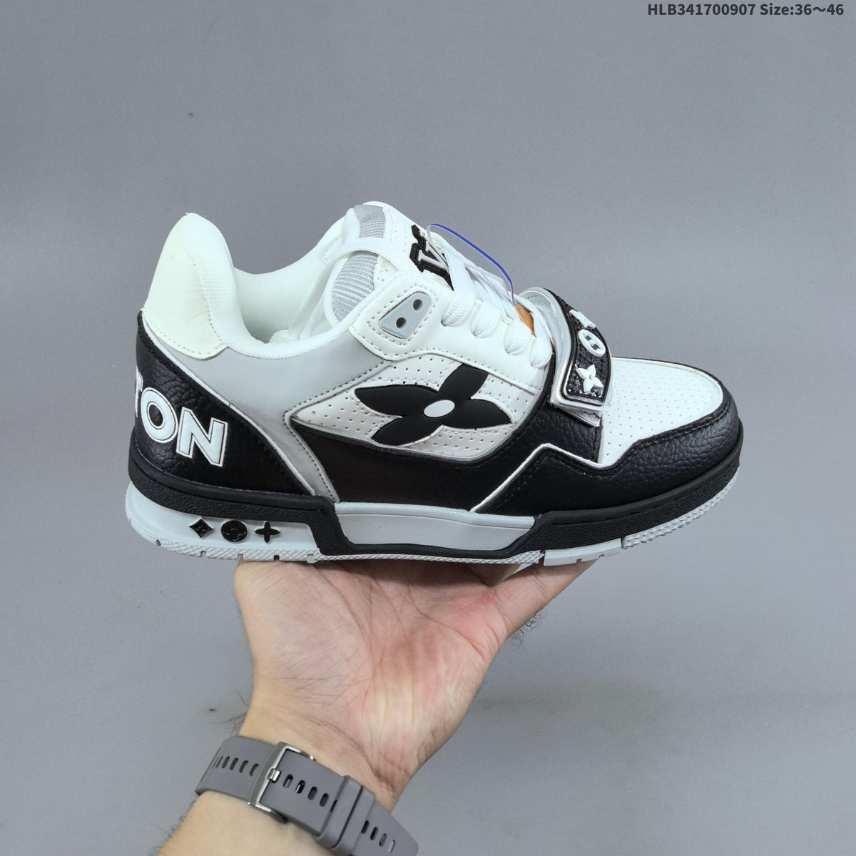 Women's Louis Vuitton LV Trainer-Style Platform Sneakers - product image from the listing.