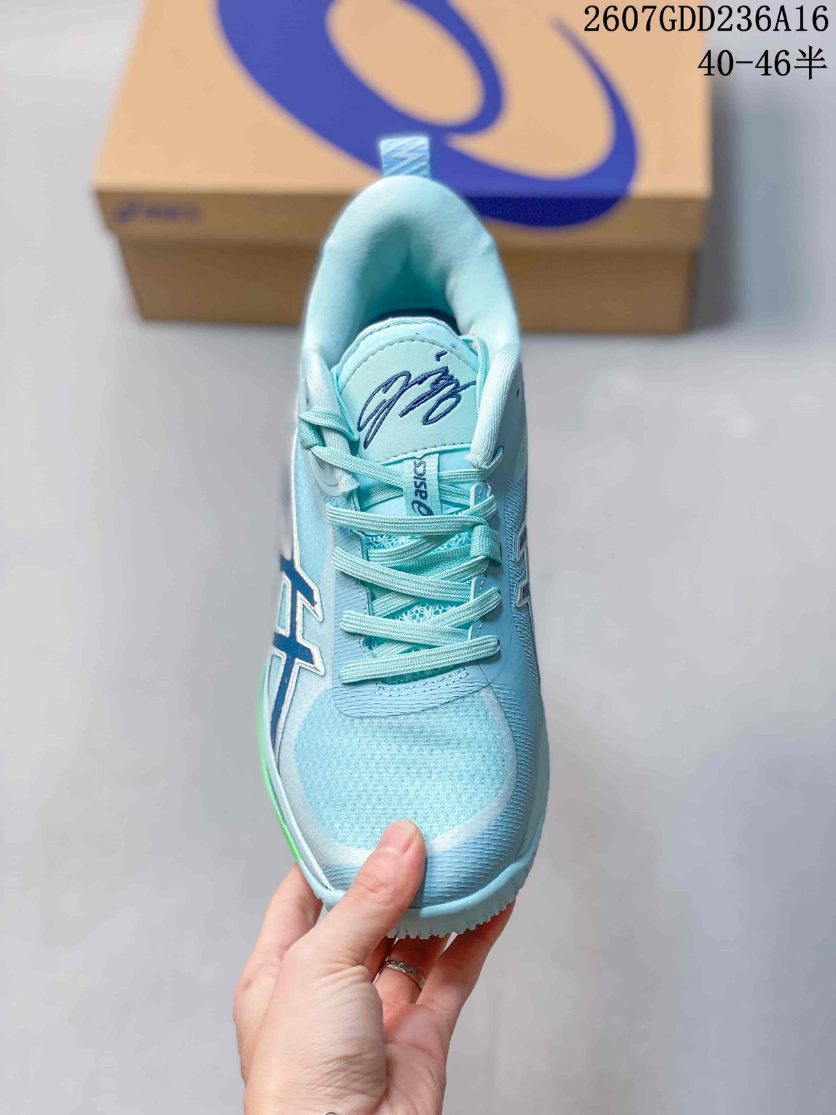 ASICS SWIFTACE YUKI Basketball Sneakers in Light Blue - product image from the listing.