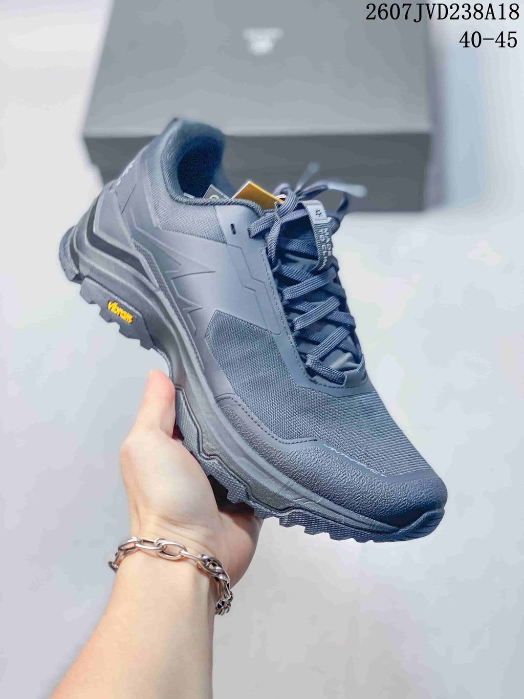 Kailas Expedition Low-Top Hiking Shoes in Dark Gray 2607JVD238A18 - product image from the listing.