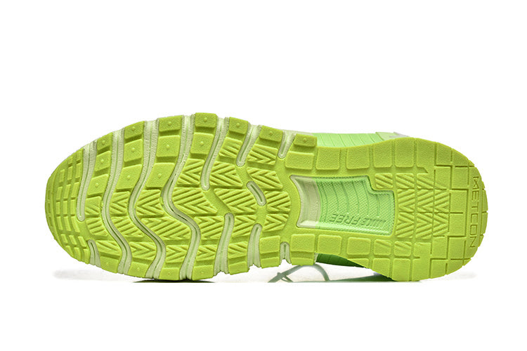 Lime Green Nike Free Metcon 5 Training Shoes - product image from the listing.
