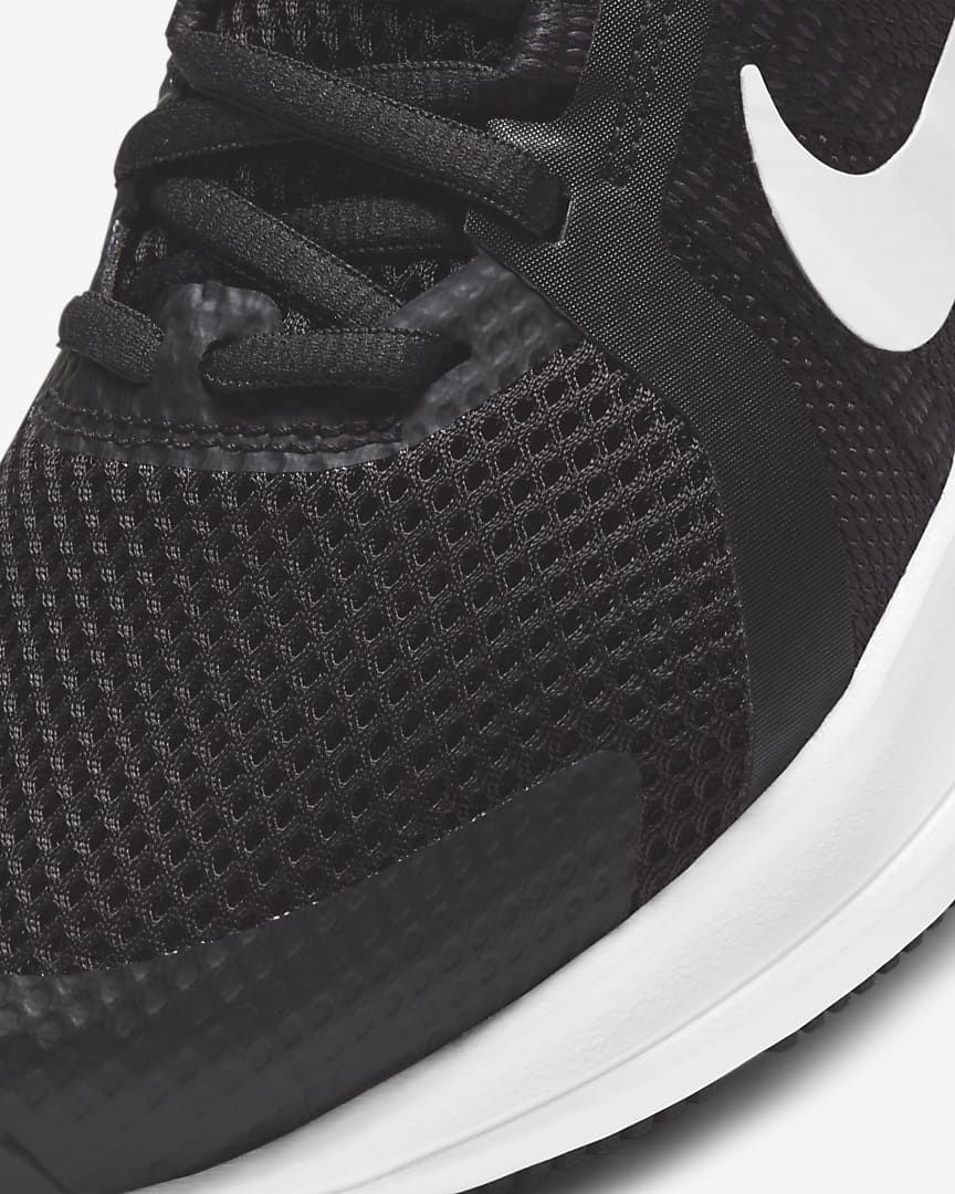Nike Run Swift 2 Running Shoes in Black White CU3517-004 - product image from the listing.