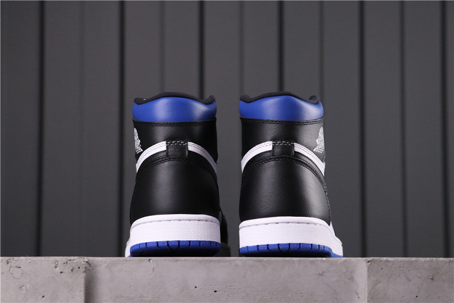 Air Jordan 1 High OG Court Sneakers in Purple 555088-041 - product image from the listing.