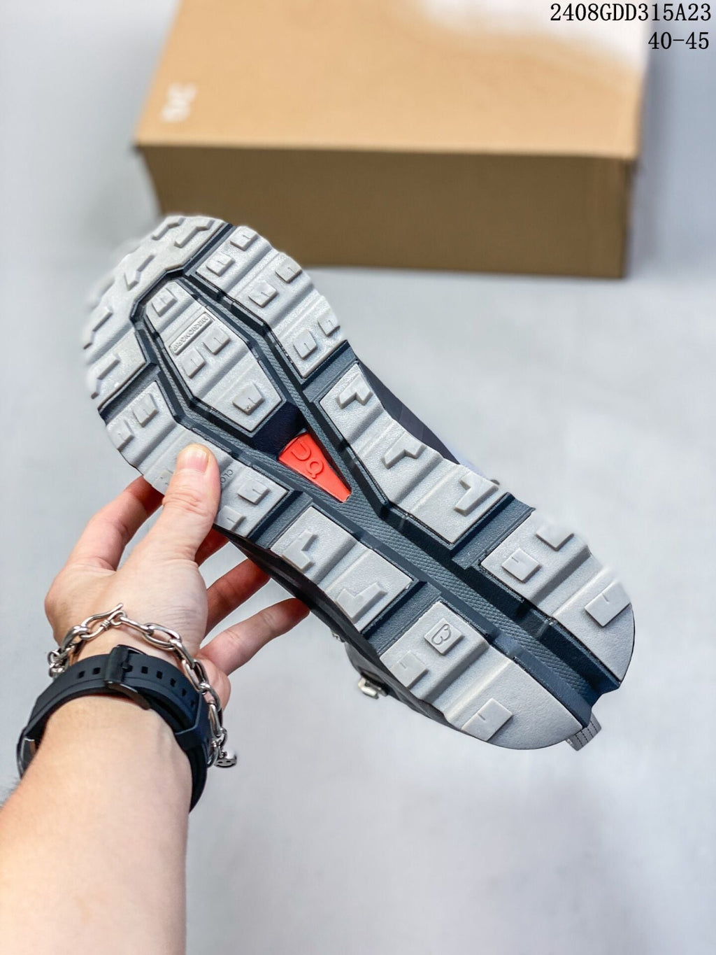 Gray On Cloudnova Flux High-Top Sneakers - product image from the listing.