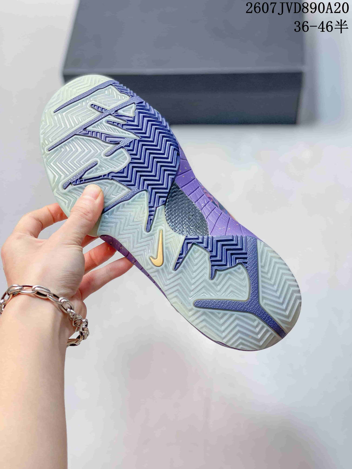 Nike Kobe 4 Protro Carpe Diem Basketball Shoes in Purple - product image from the listing.