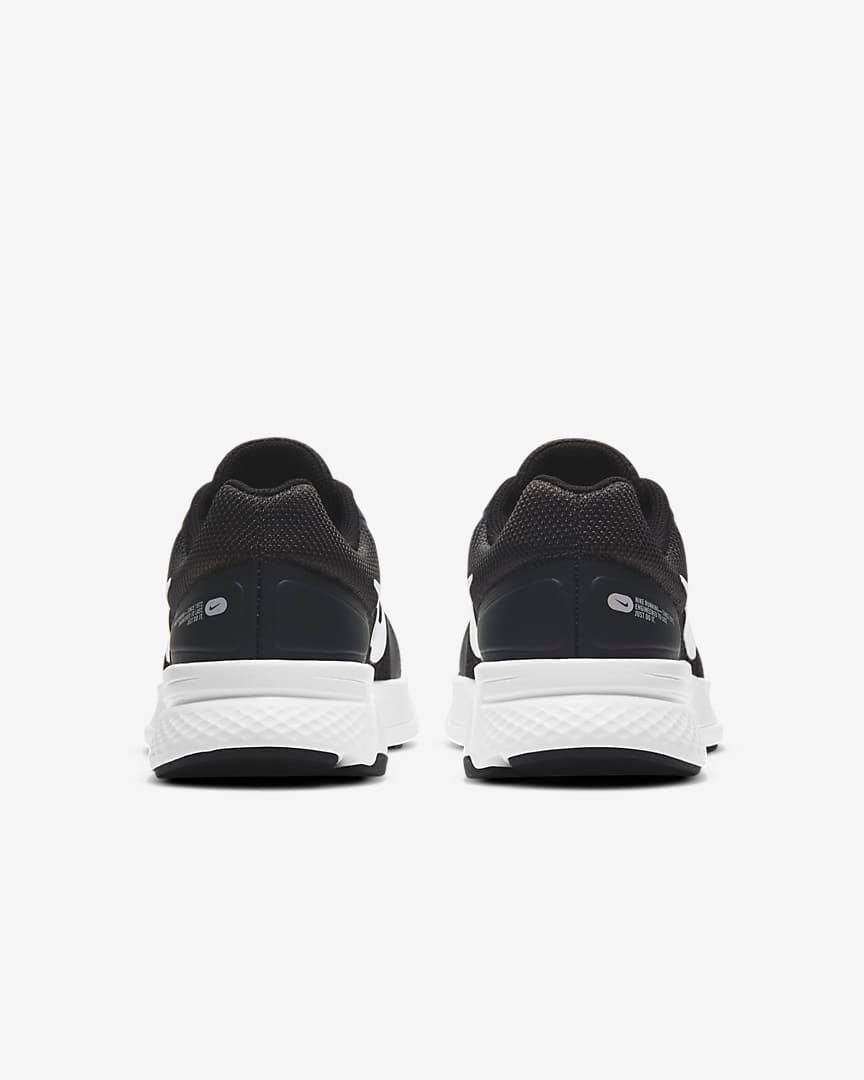 Nike Run Swift 2 Running Shoes in Black White CU3517-004 - product image from the listing.