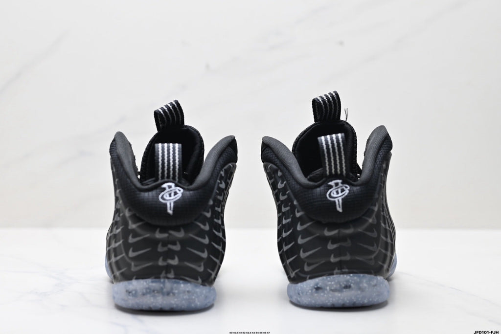 Nike Air Foamposite Hadawei Sneakers in Black - product image from the listing.