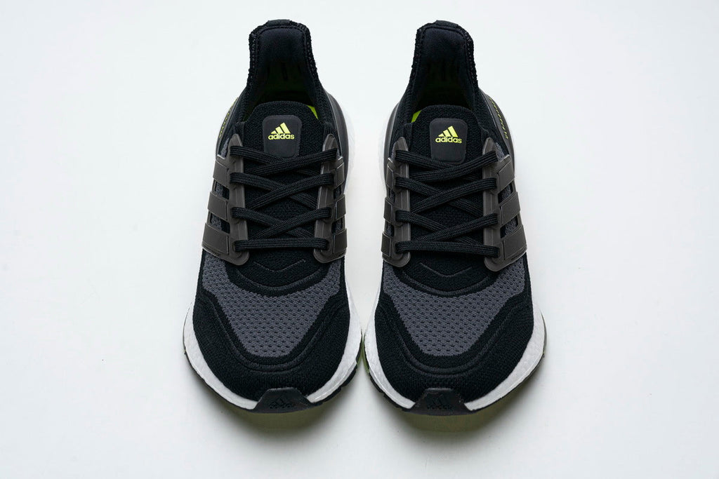 adidas Ultraboost 21 Running Shoes FY0374 in Black - product image from the listing.