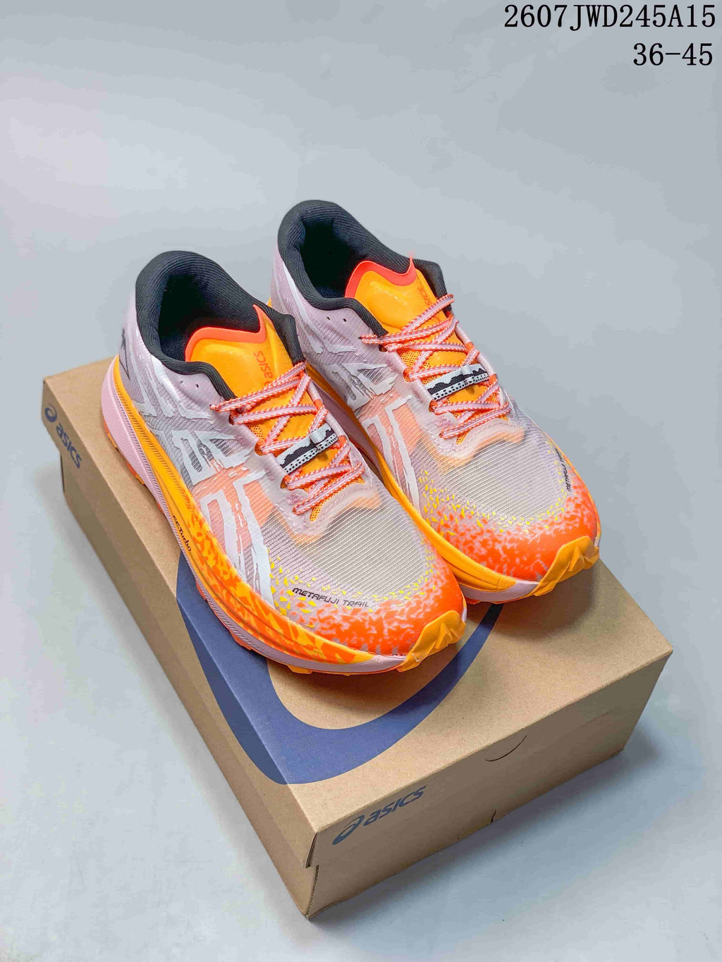 ASICS GEL-MAGIC SPEED 4 Running Shoes in Pink Orange - product image from the listing.