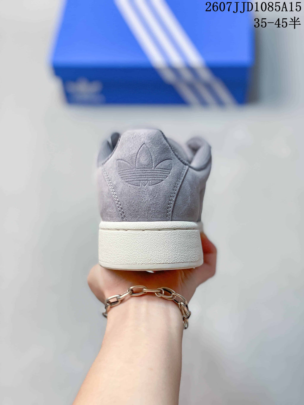 Adidas Superstar XLG Sneakers in Grey JR7444 - product image from the listing.