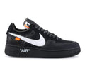 Off White X Air Force 1 Low Black Sneaker - product image from the listing.