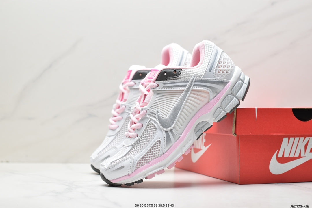 Nike Air Zoom Vomero 5 Sneakers in White, in Pink and Grey - product image from the listing.