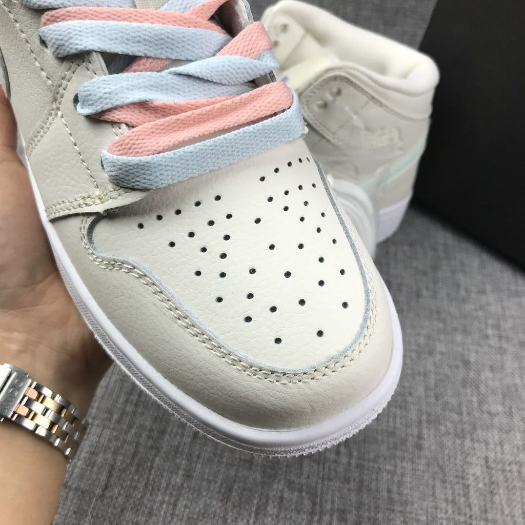 Air Jordan 1 High Pastel Multicolor Sneakers - product image from the listing.