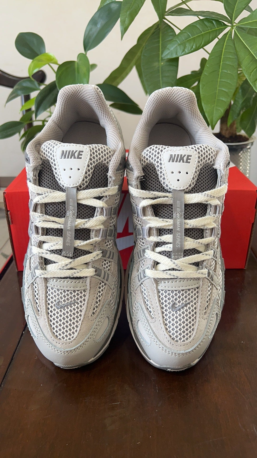Nike P-6000 Sneakers in Light Grey FN6837-012 - product image from the listing.