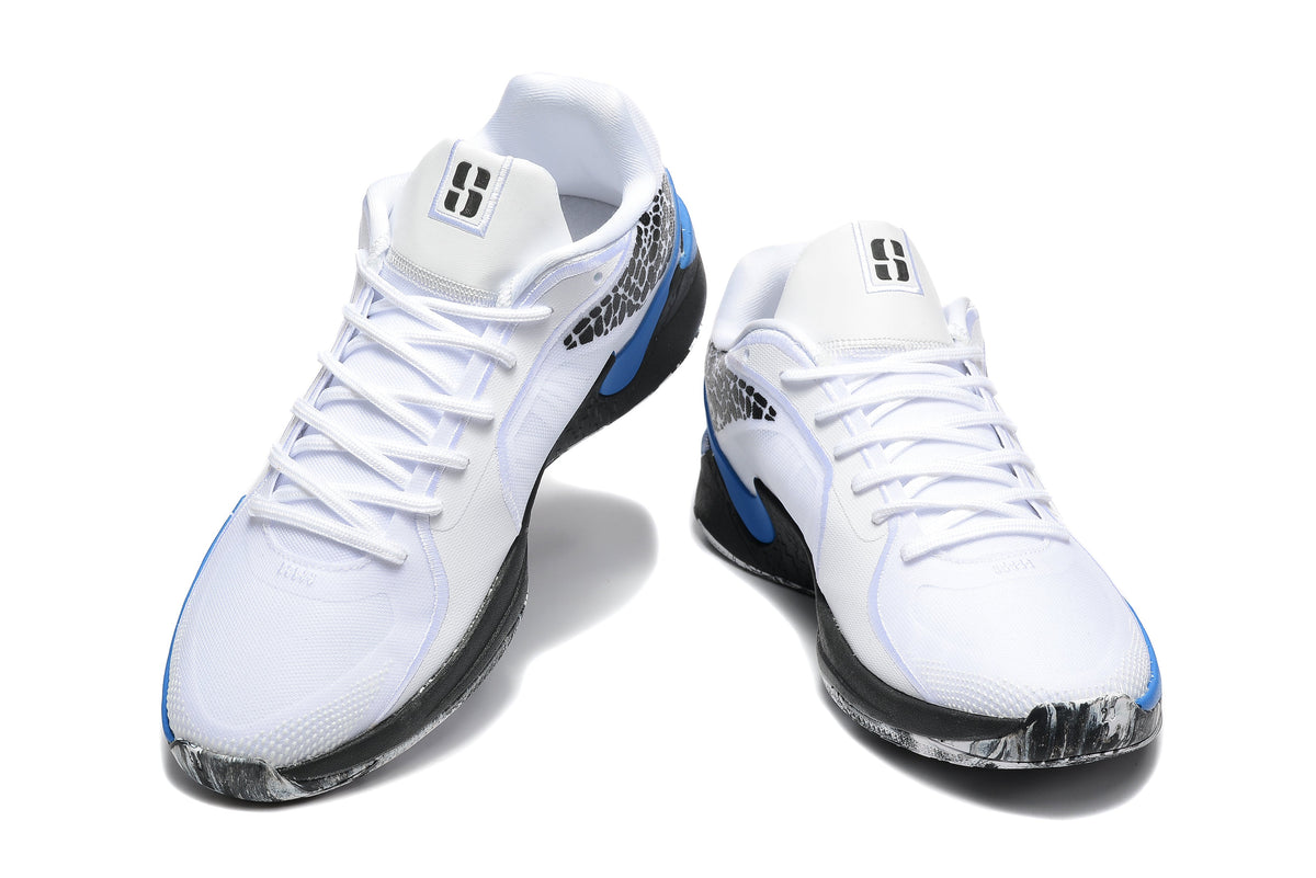 Nike Sabrina 2 Basketball Shoes in White Blue - product image from the listing.