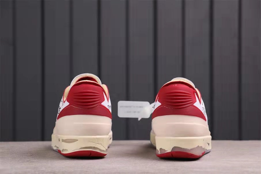 Air Jordan 2 Low SP White Red DM7866-140 - product image from the listing.