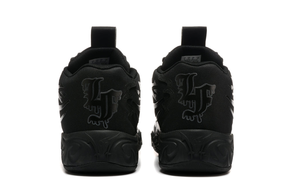PUMA LaMelo Ball MB.02 Basketball Shoes in Black - product image from the listing.