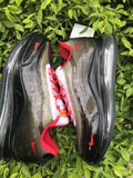 Nike Air Max 720 Sneakers in Black Smoke Grey Red - product image from the listing.