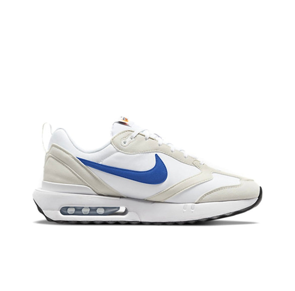 Nike Air Max Dawn Sneakers in White Blue DJ3624-100 - product image from the listing.