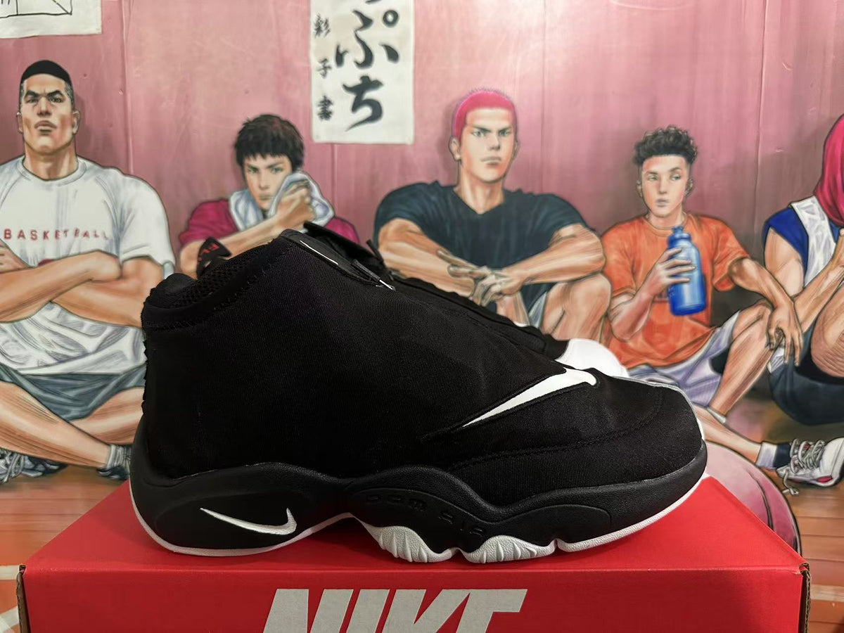 Nike Black White High-Cut Basketball Sneakers - product image from the listing.