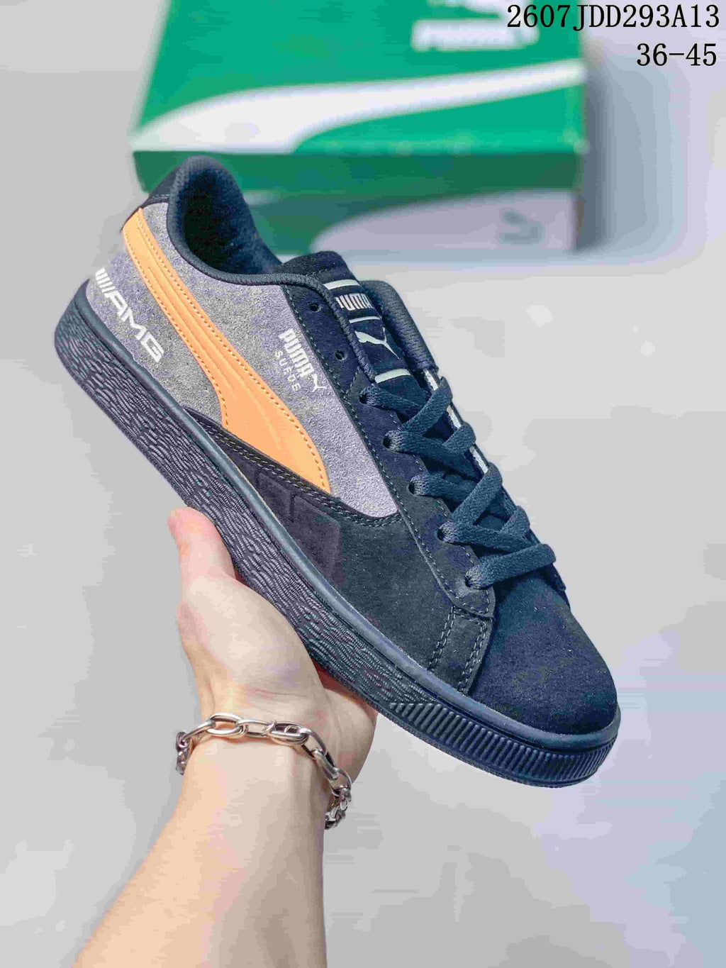 PUMA BMW M Motorsport Suede XL Trainers - product image from the listing.