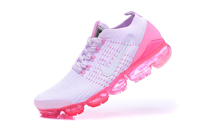 Nike Air VaporMax Flyknit 3 Sneakers, in Light Purple Pink AJ6910-005 - product image from the listing.