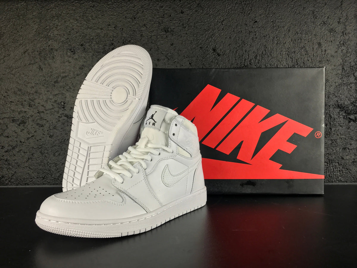 Jordan 1 Retro High OG High-Top Sneakers in White - product image from the listing.