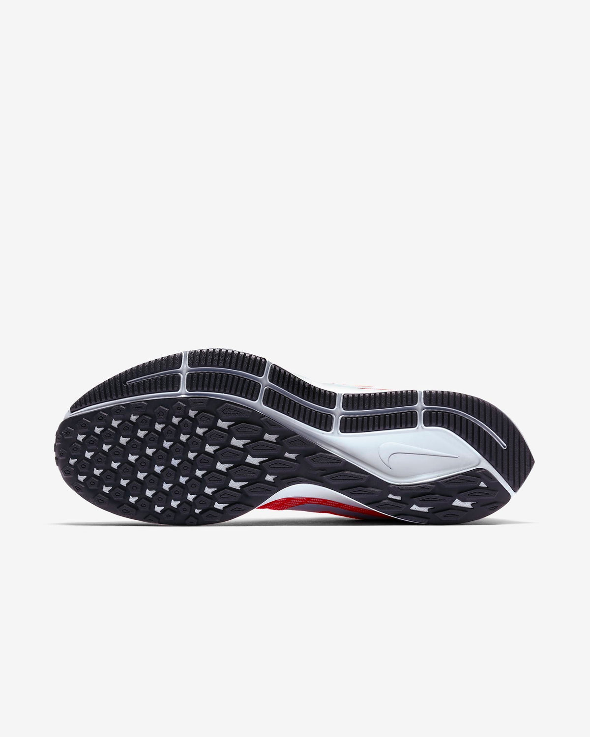 Men's Nike Air Zoom Pegasus 35 Running Shoes Red - product image from the listing.