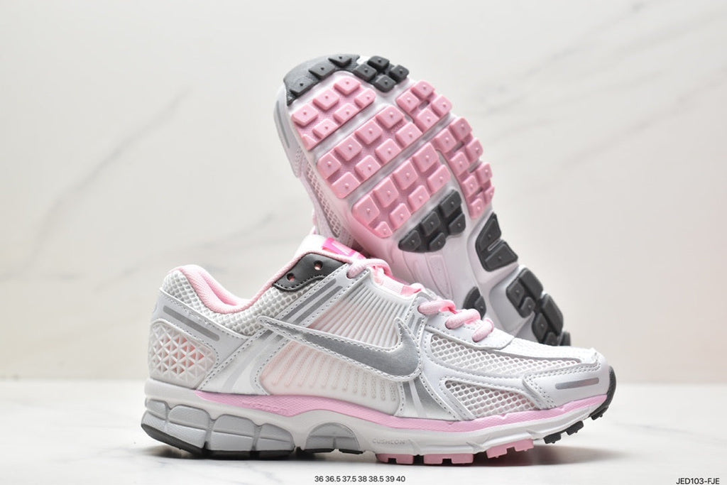 Nike Air Zoom Vomero 5 Sneakers in White, in Pink and Grey - product image from the listing.
